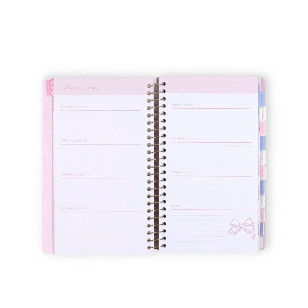Love Shack Fancy Planner 2026 2027 Academic Student Pink Ballet Bloom NEW LSF
